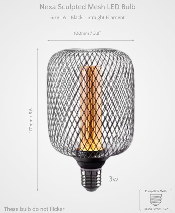 Nexa - Sculpted Mesh LED Bulb