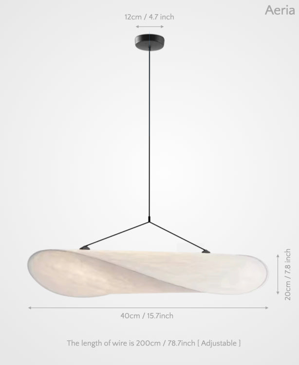 Aeria – Contemporary Pendant Light with Fluid Grace