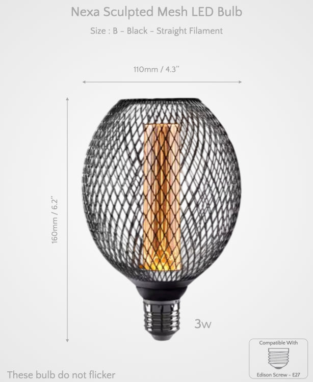 Nexa - Sculpted Mesh LED Bulb