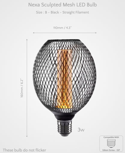 Nexa - Sculpted Mesh LED Bulb