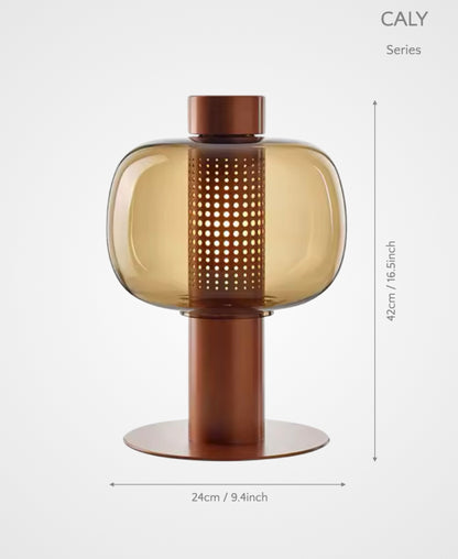 Caly – Sculptural Glass Table Lamp