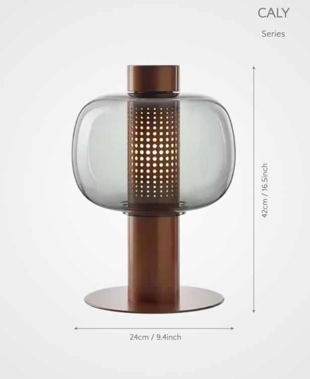 Caly – Sculptural Glass Table Lamp