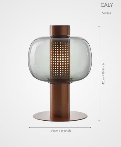 Caly – Sculptural Glass Table Lamp