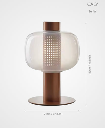 Caly – Sculptural Glass Table Lamp