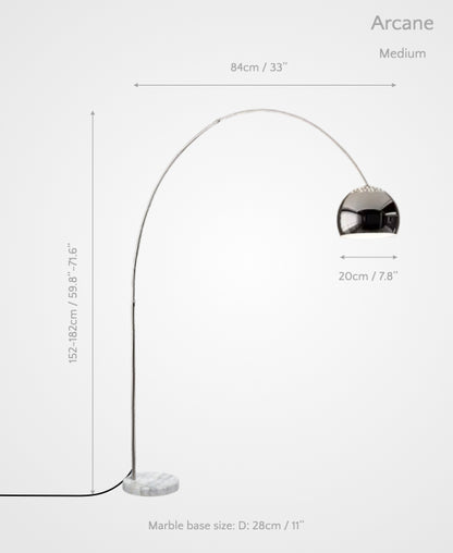 Arcane – Arched Floor Lamp of Quiet Balance