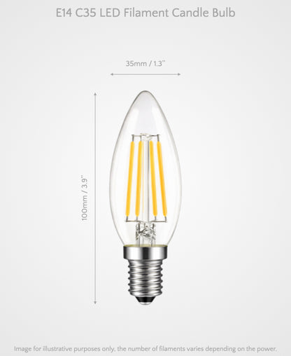Classic Series Clear LED Bulbs
