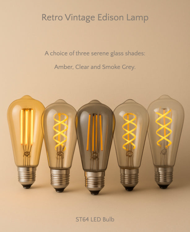 ST64 Dimmable LED Bulb E27 4W