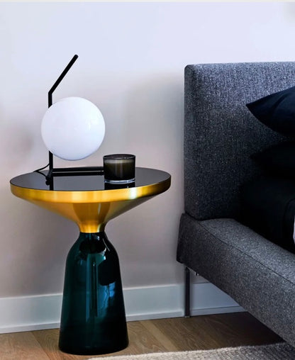 Elyor – Sculptural LED Lamp of Lunar Grace