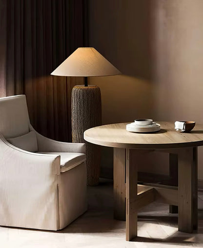 Teora – Ceramic Floor Lamp of Earth and Warm Serenity