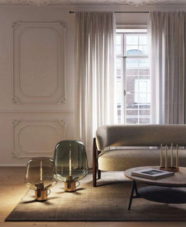 Lumae – Glass Lamp of Quiet Grace