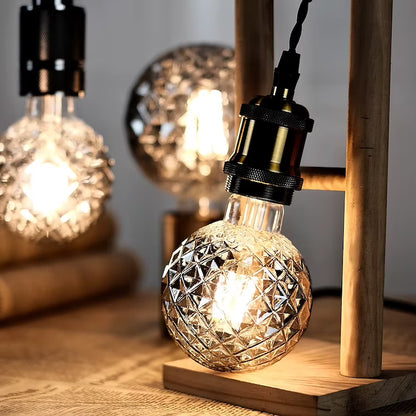 Sculpted Decorative Glass LED Bulbs