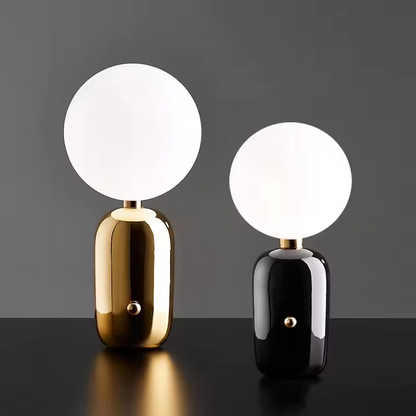 Nera & Soléa – Sculptural Table Lamps Balancing Light and Shadow