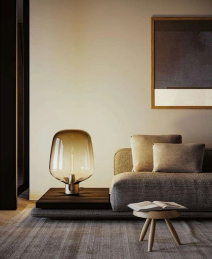 Lumae – Glass Lamp of Quiet Grace