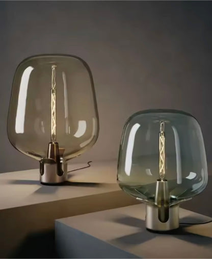 Lumae – Glass Lamp of Quiet Grace