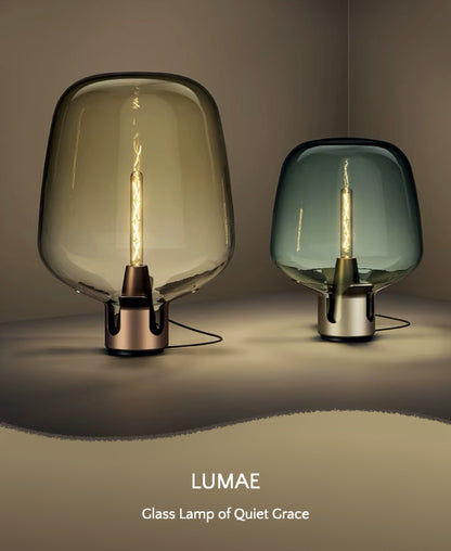 Lumae – Glass Lamp of Quiet Grace