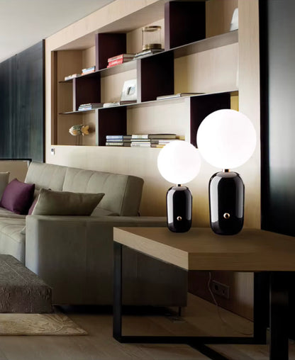 Nera & Soléa – Sculptural Table Lamps Balancing Light and Shadow